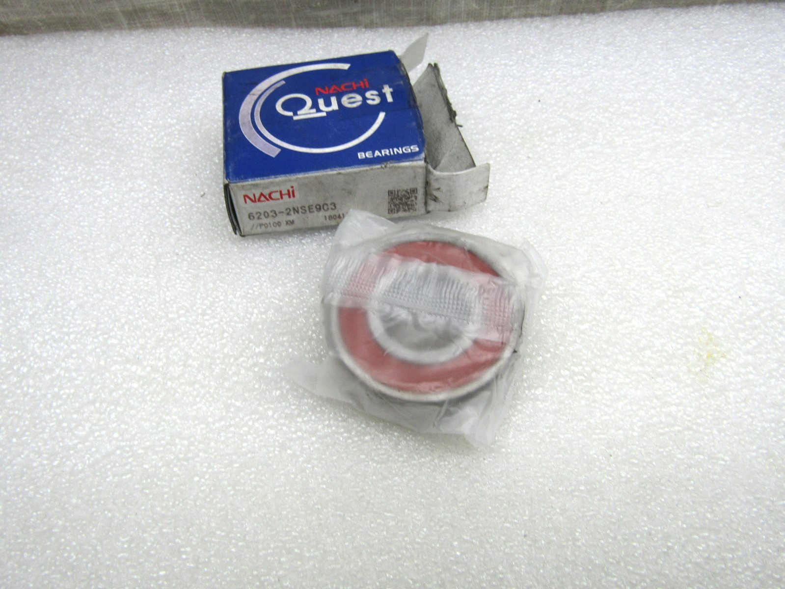 Nachi 6203-2NSE C3 17mm X 40mm X 12 mm Sealed Bearing