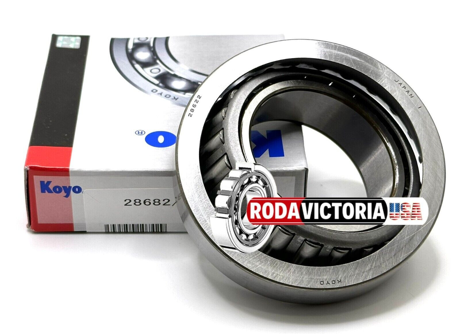 KOYO JAPAN 28682 28622 TAPERED ROLLER BEARING, CONE + RACE