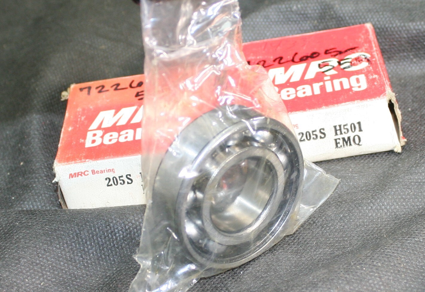 One (1) MRC 205S H501 EMQ Deep Groove Bearing 25MM Bore Spain GOSS NEW