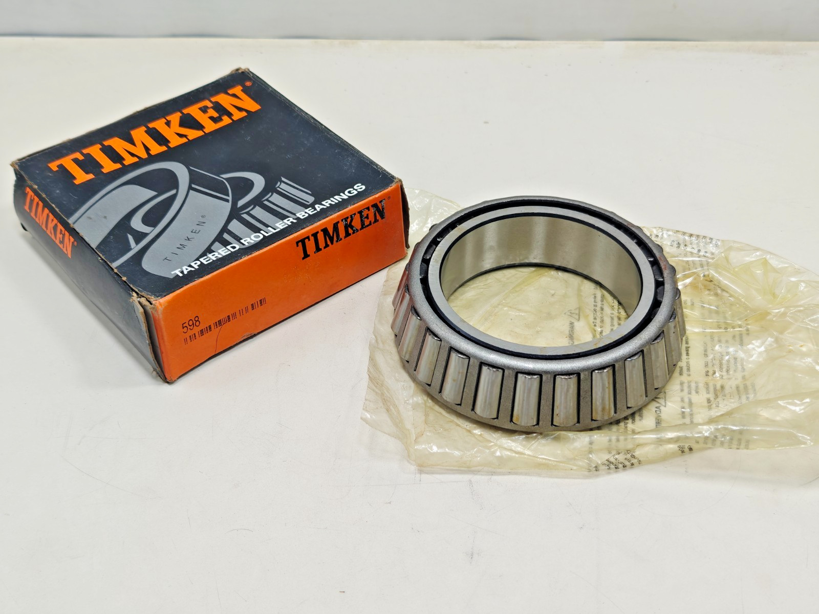 598 Timken Tapered Roller Bearing Cone Only Timken 598-20024 USA 3.6250 in