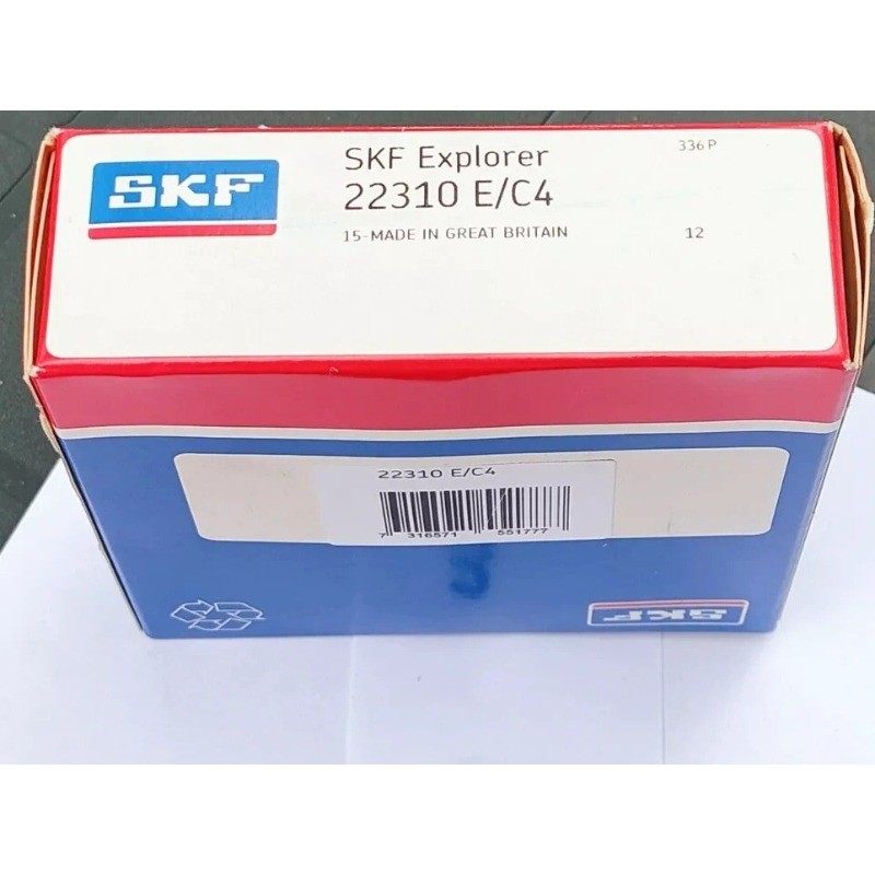 1PC SKF 22310 E/C4 spherical roller bearing