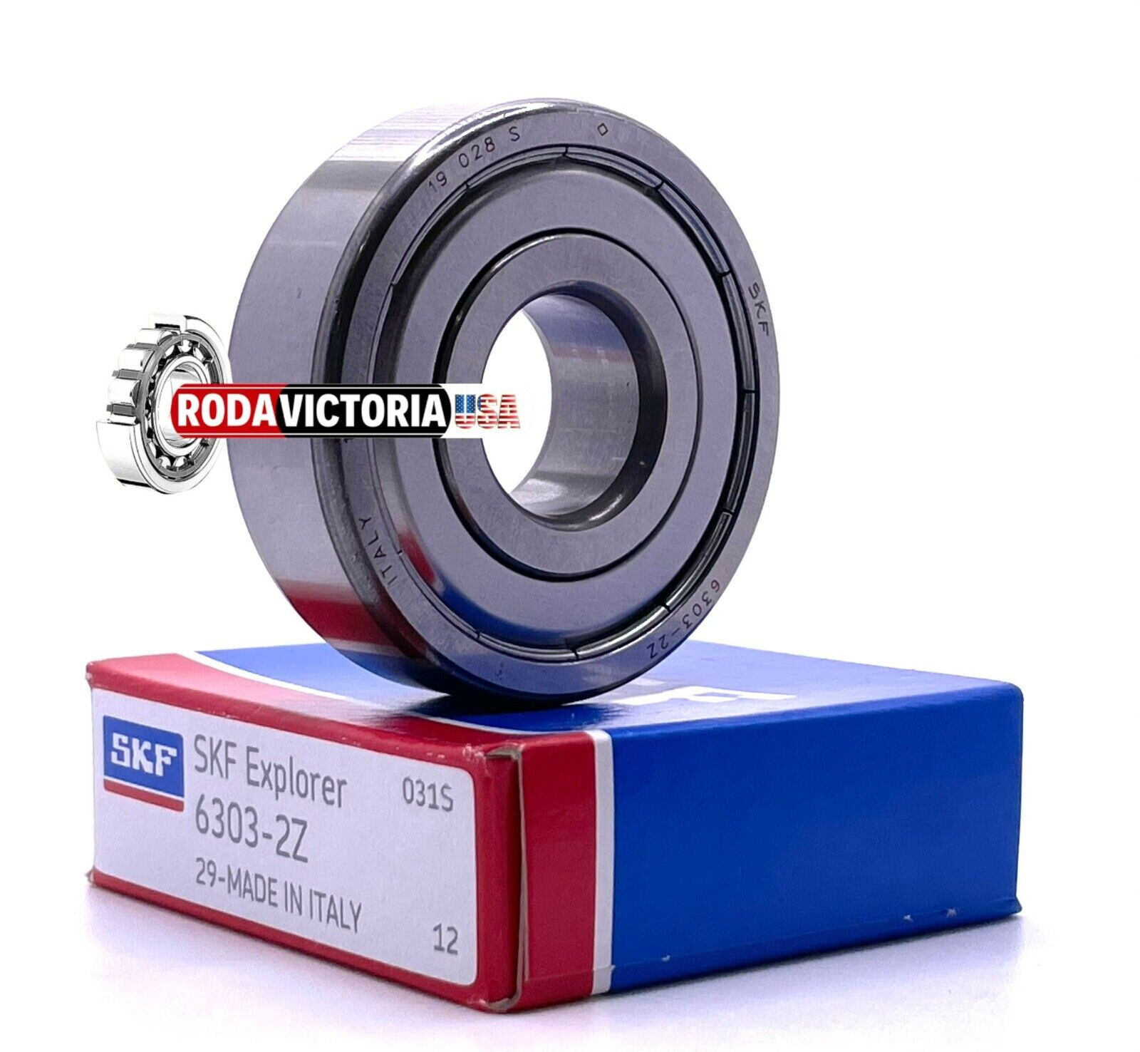SKF 6303-2Z C3 6303-ZZ Radial Ball Bearing 17X47X14 100% SAME DAY SHIPPING