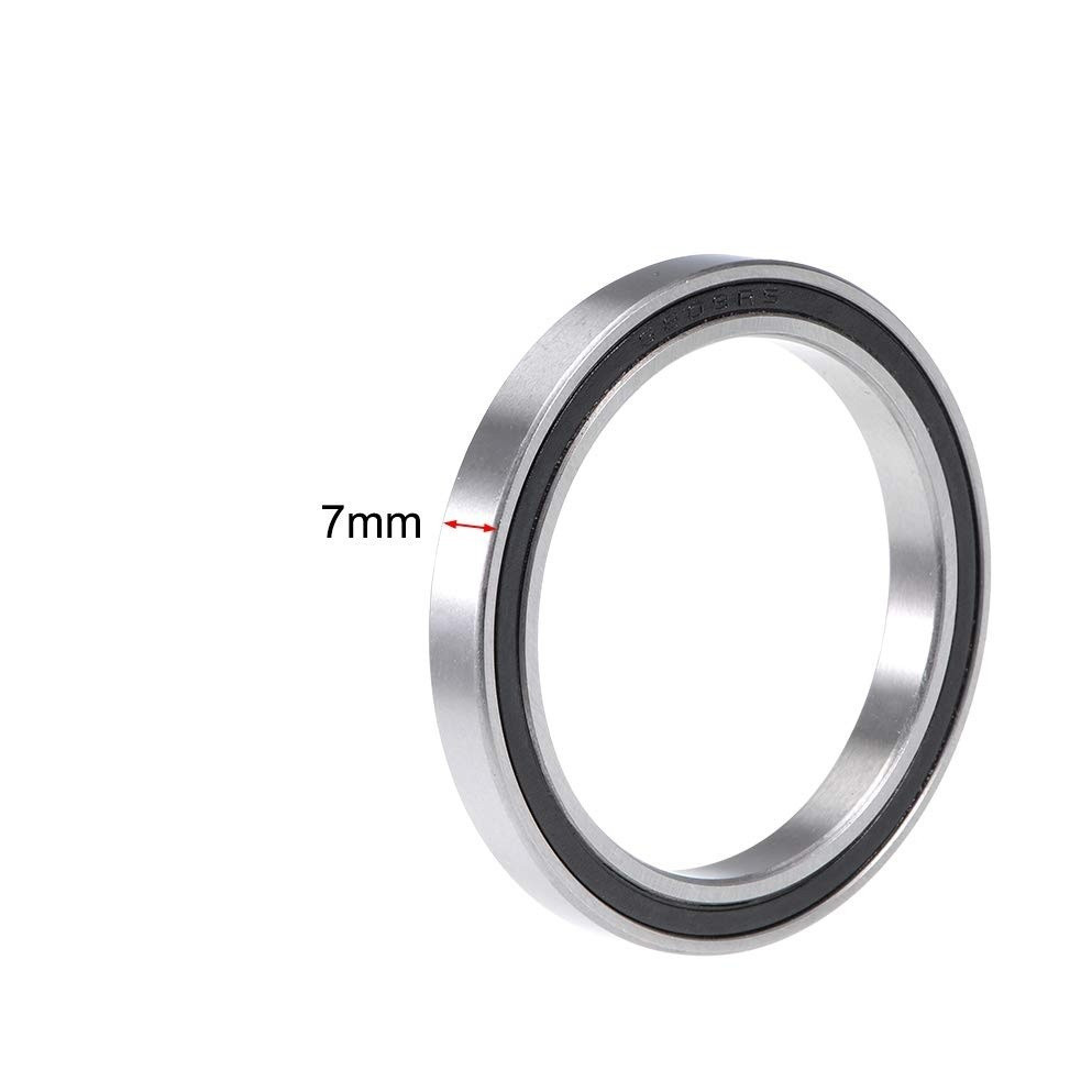6809-2RS Deep Groove Ball Bearing 45x58x7mm Double Sealed Chrome Steel Bearings