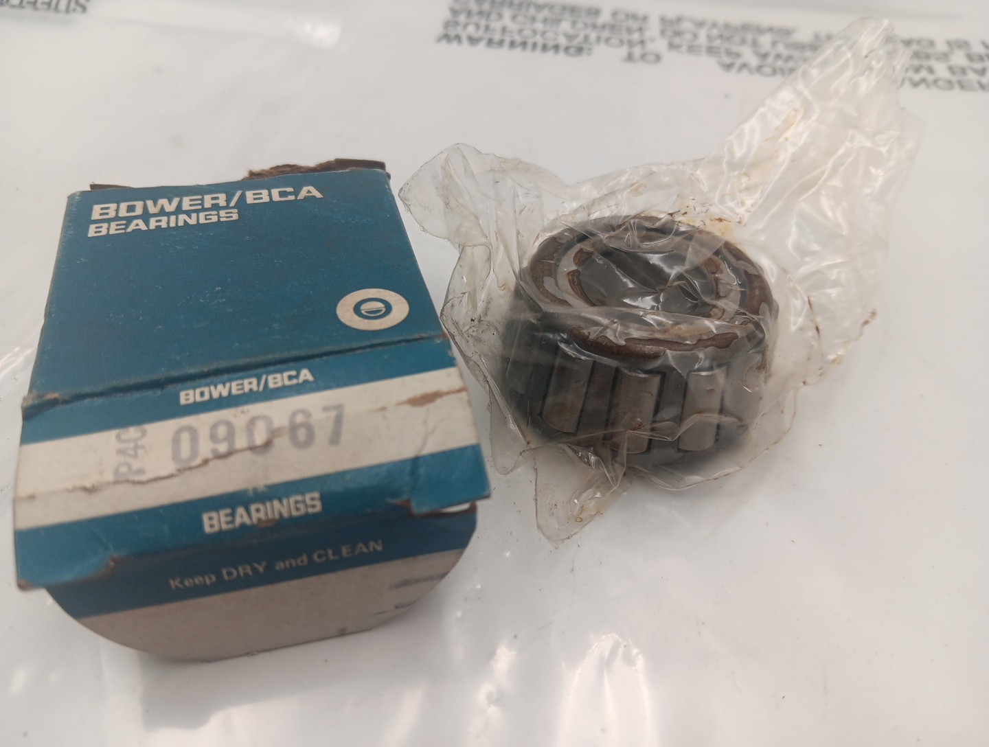 BCA 09067 Tapered Roller Bearing Cone 3/4 inch Bore