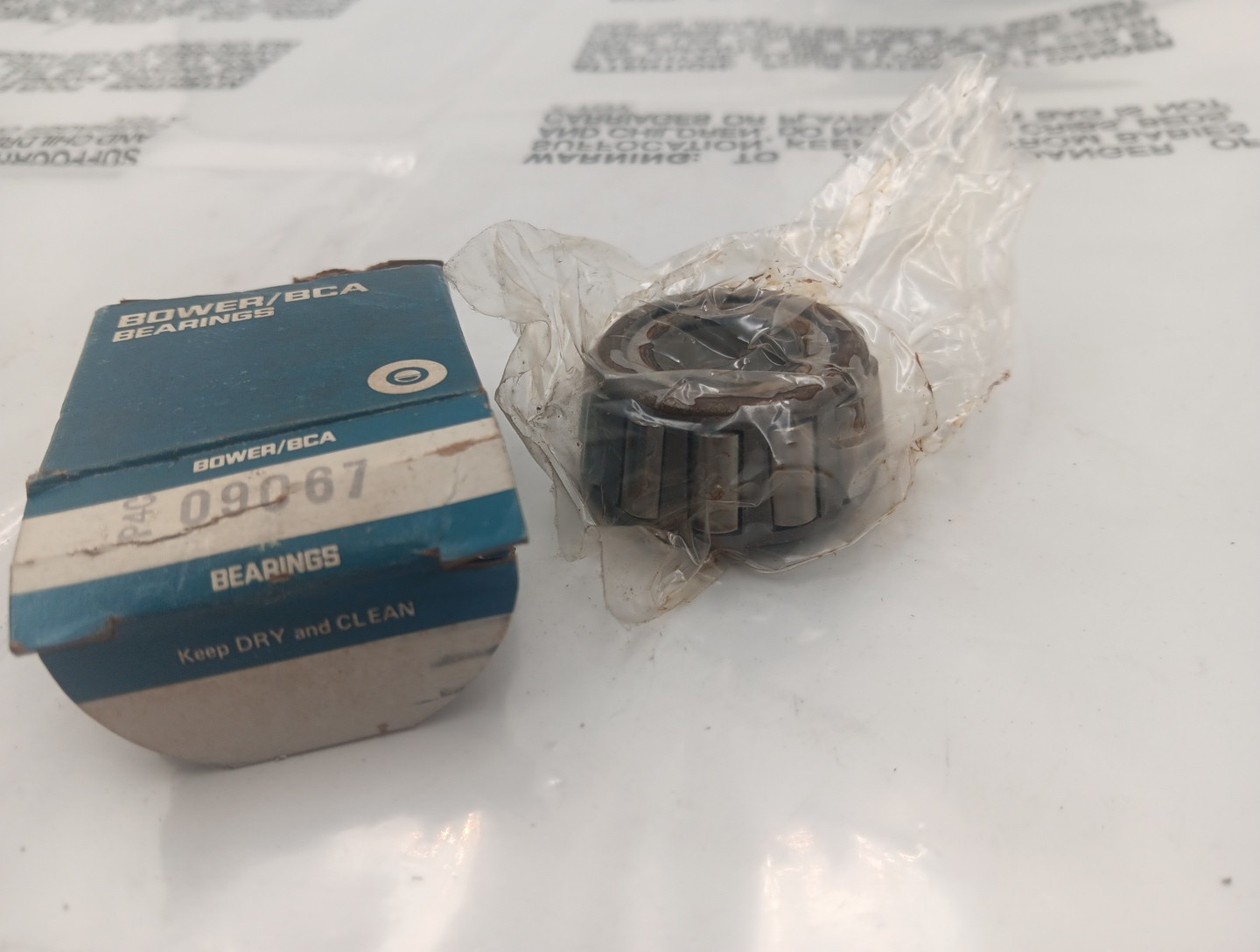BCA 09067 Tapered Roller Bearing Cone 3/4 inch Bore