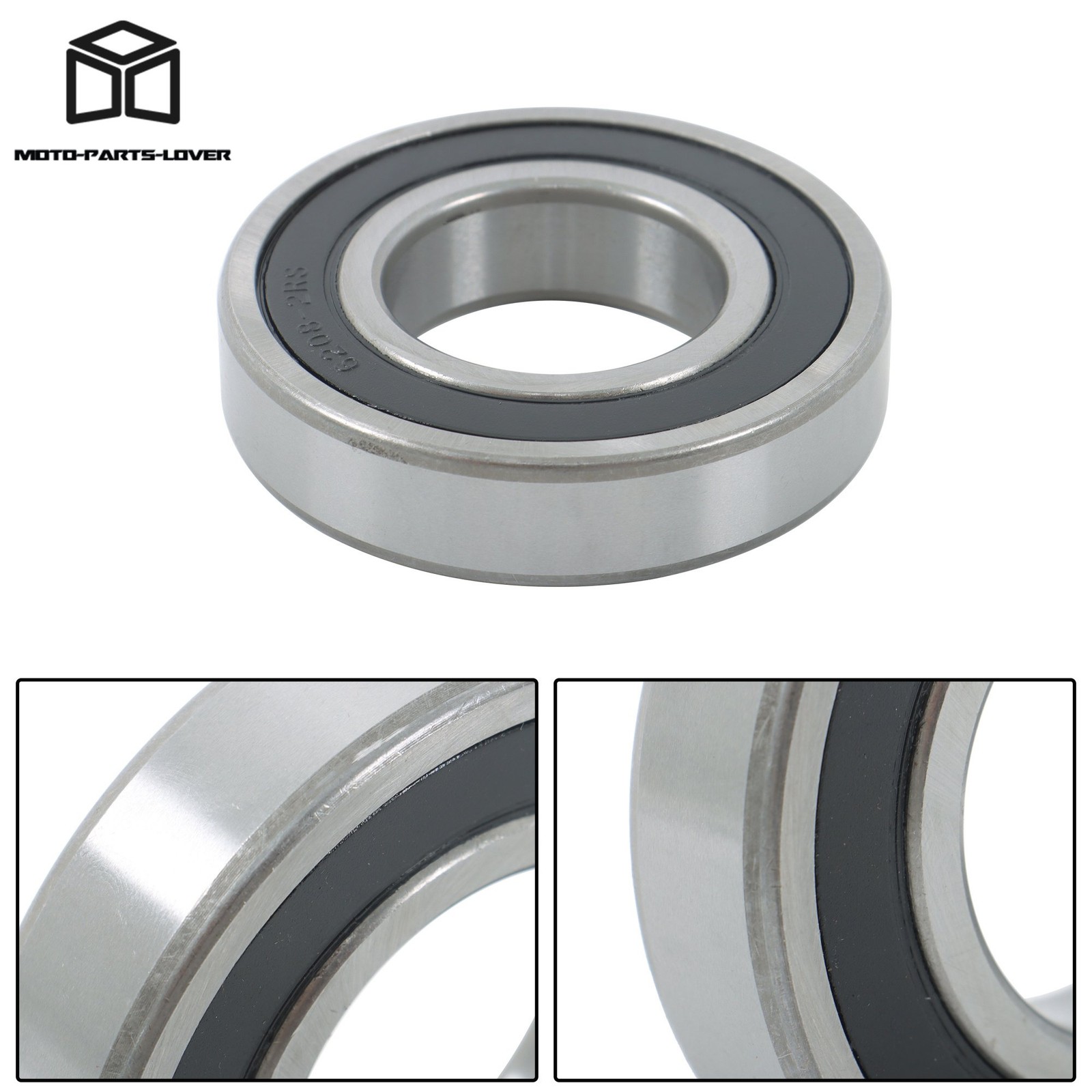 4pcs 6208-2RS Rubber Sealed Bearings 40mm x80mm x18mm