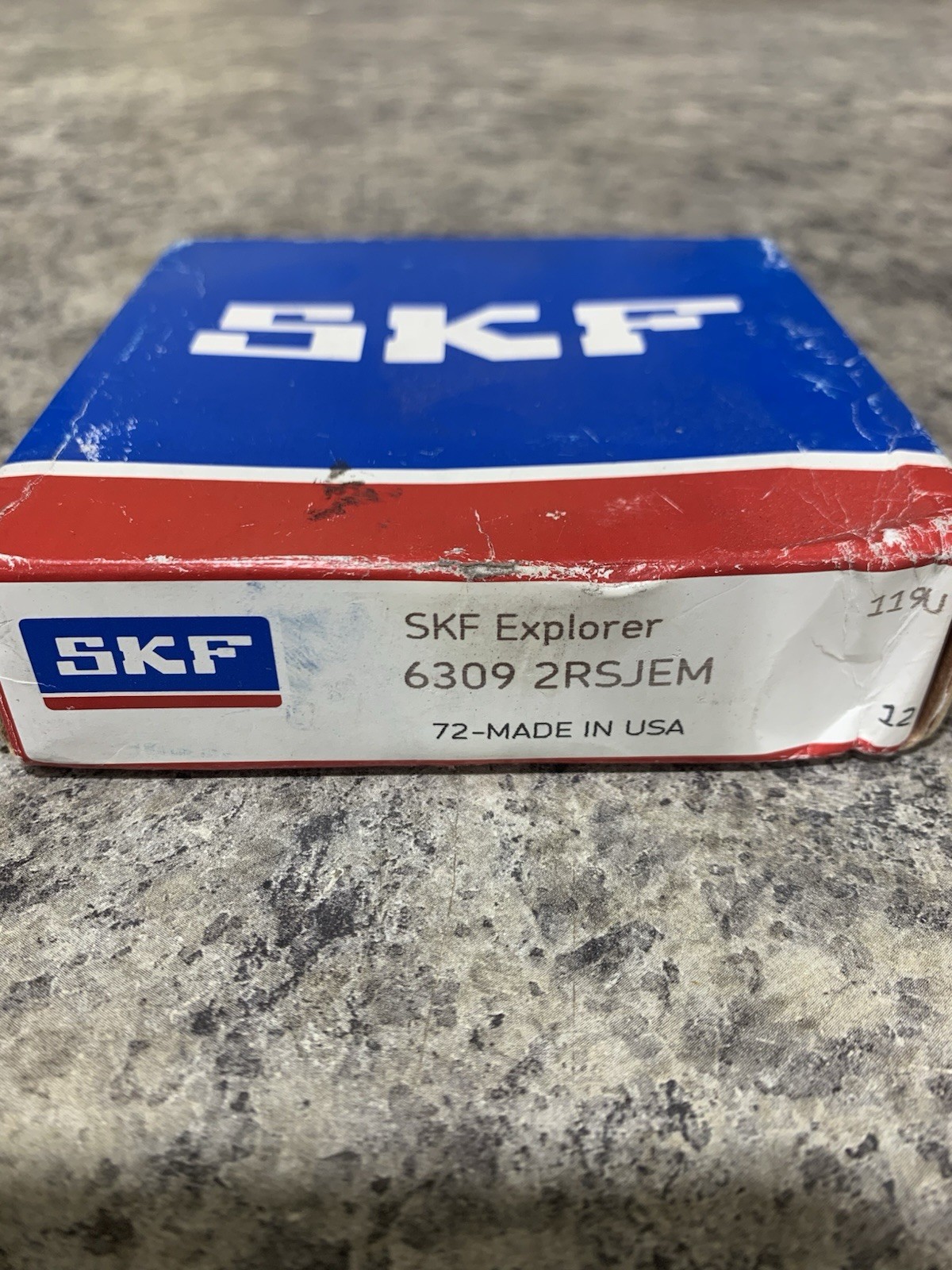 SKF 6309 2RSJEM Ball Bearing Made in USA
