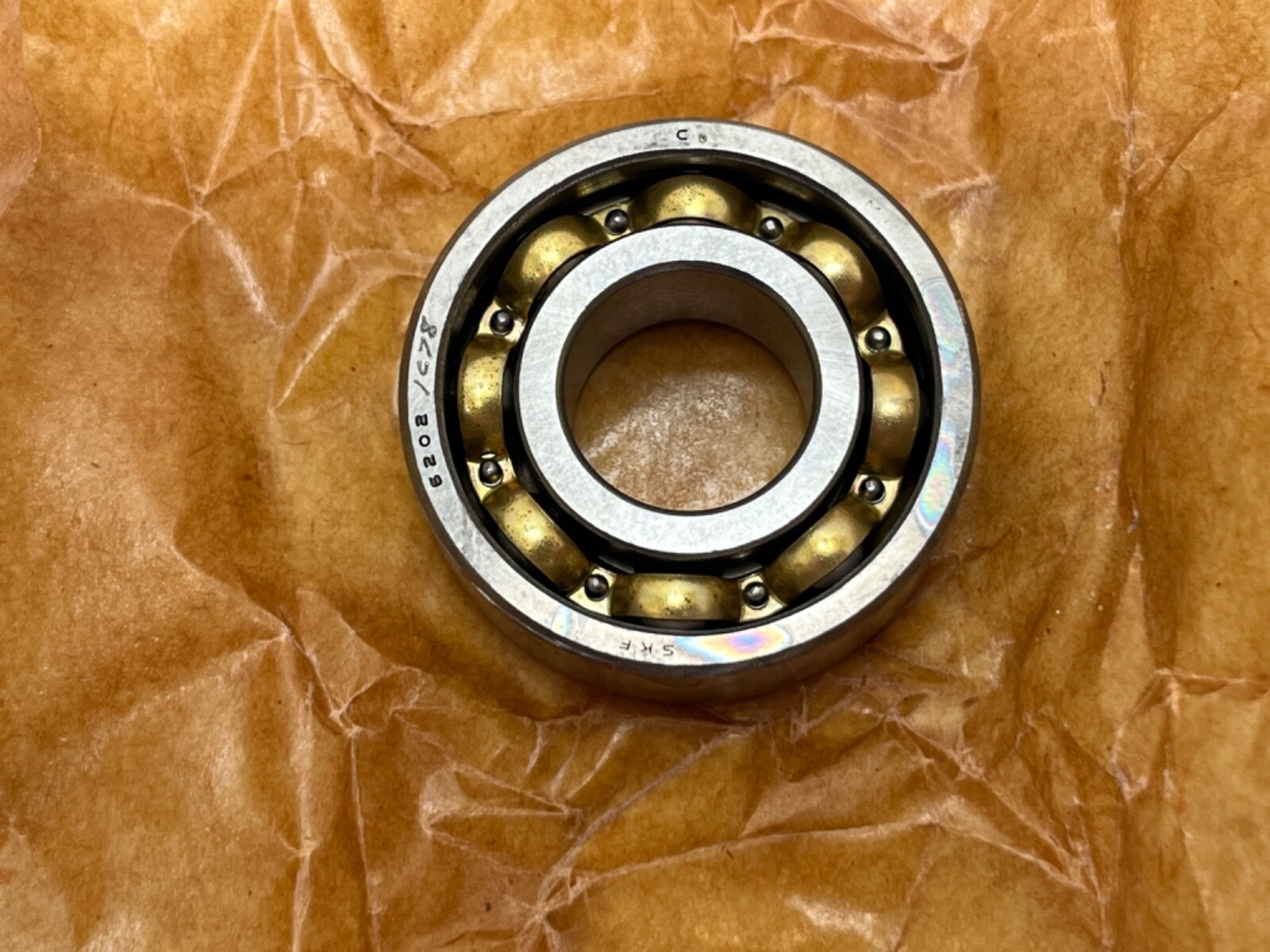 SKF 6202AYC78 Ball Bearing 17x40x12 mm 6202-P5 6202-AY-C78 ABEC5 USA