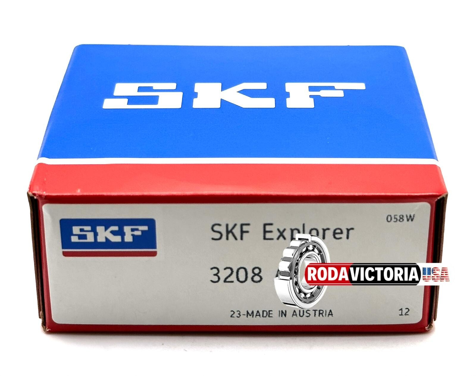 SKF 3208 A DOUBLE ROW ANGULAR CONTACT BALL BEARING 40x80x30.2mm
