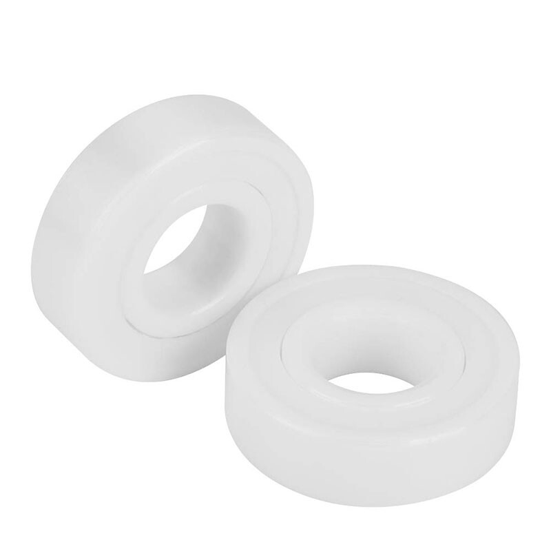 Zirconia Ceramic Bearings Double Seals Wear Resistant High Temperature Resistant