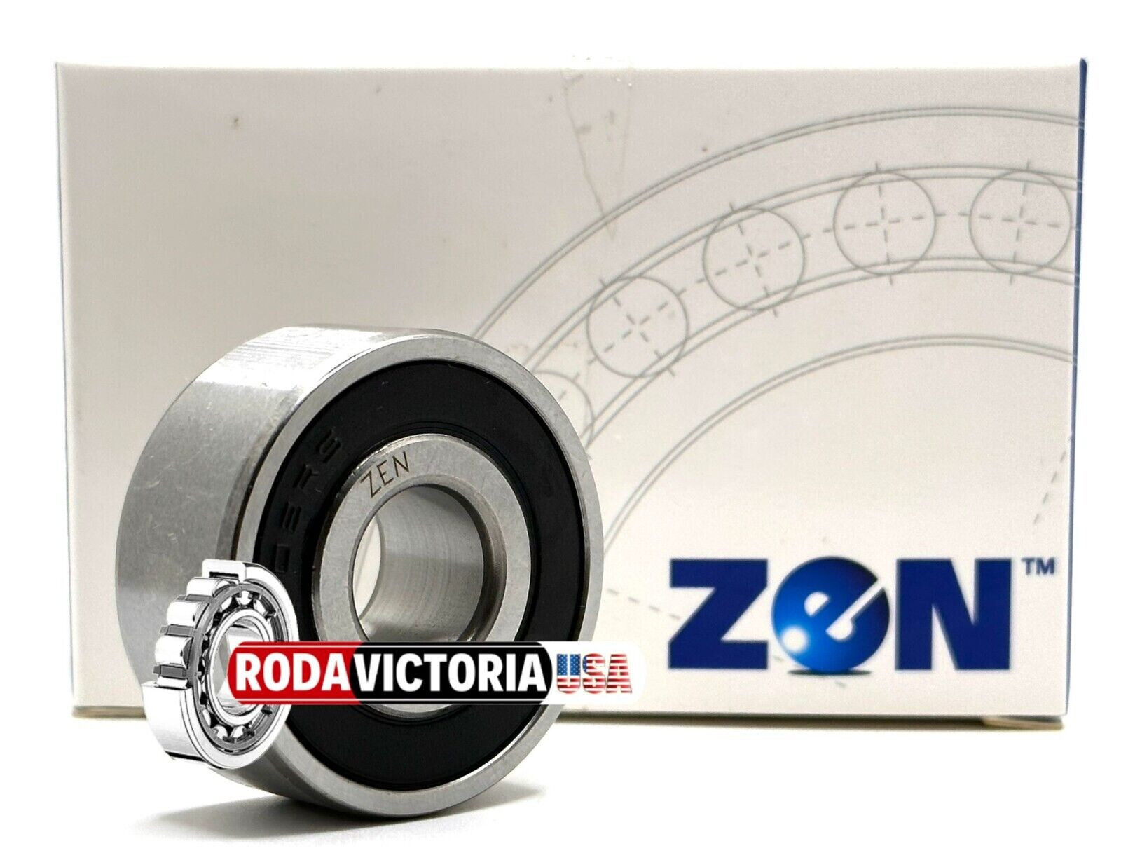 62302-2RS Bearing 15x42x17 Sealed Ball Bearings TOPROL Brand