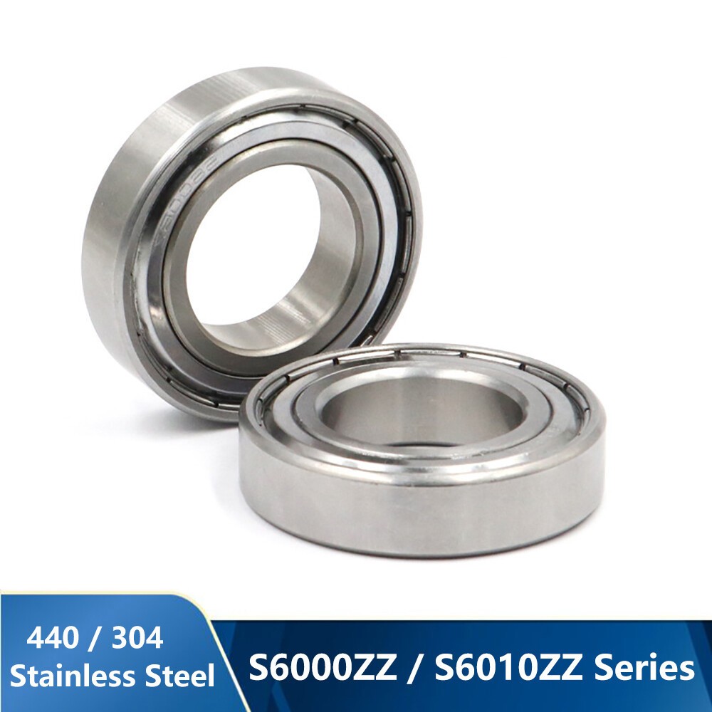 S6000ZZ / S6010ZZ Series 440 / 304 Stainless Steel Deep Groove Ball Bearing