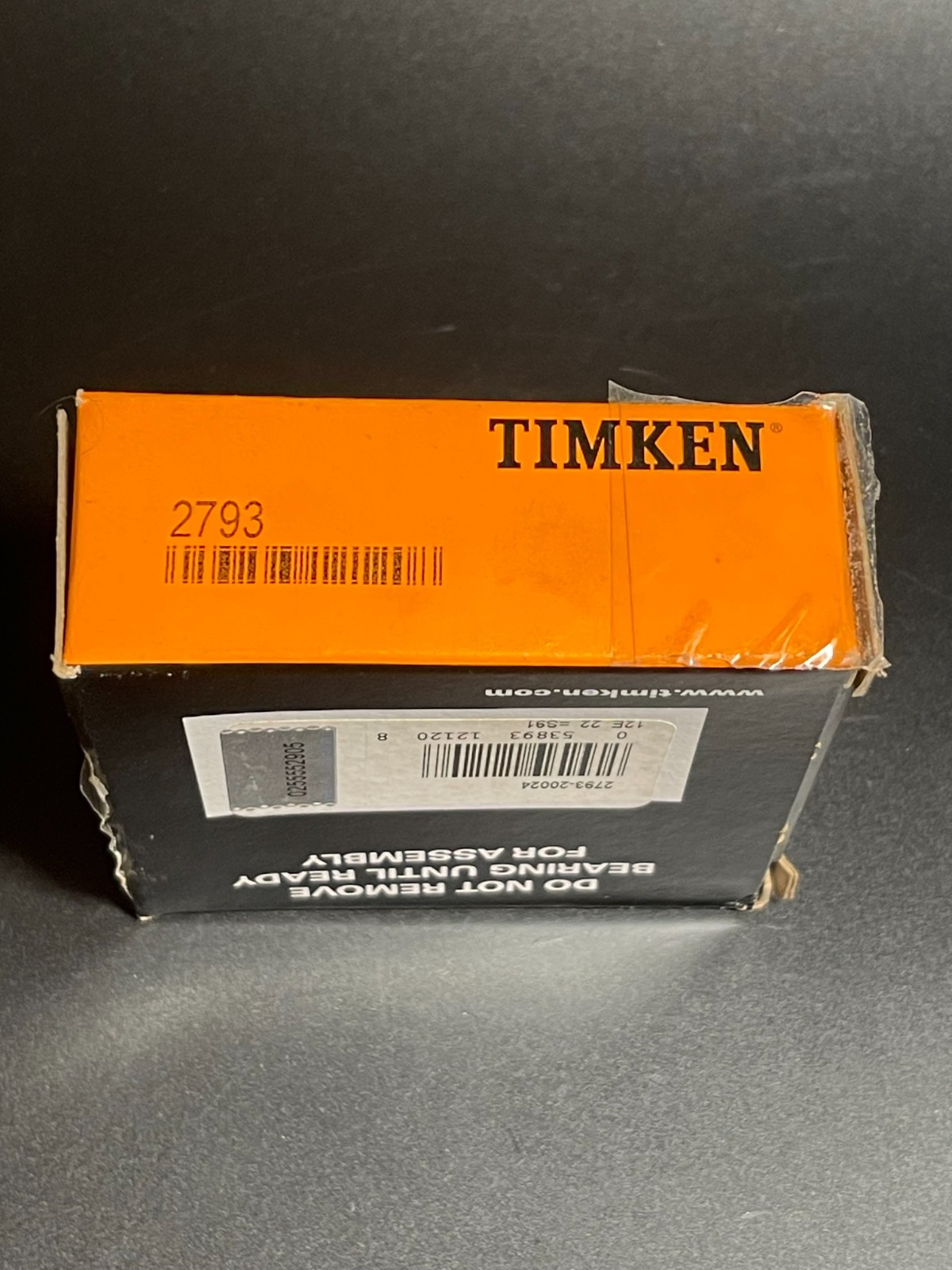 Timken 2793-20024 Tapered Roller Bearing – 1.3750 in Bore, 1.0100 in Width,