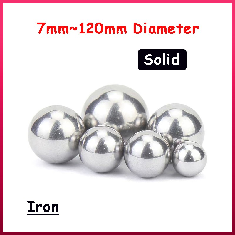 Loose Ball Bearings Iron High Precision Solid Balls 7mm 7.5mm 8mm 8.5mm ~ 120mm