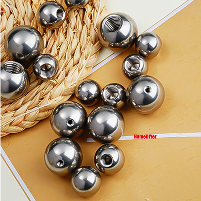 M2-M12 Thread Blind Hole Stainless Steel Balls Solid Metal Bearing Ball Ø7-25mm