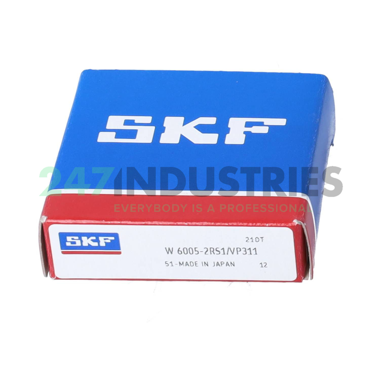 W6005-2RS1/VP311 SKF 25 x 47 x 12 mm DEEP GR. BALL SINGLE ROW, SS