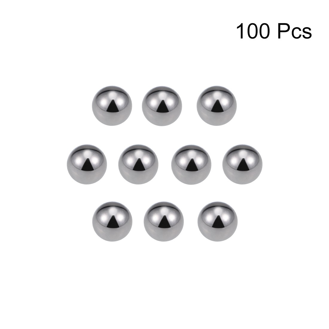 100pcs 6mm Carbon Steel Bearing Balls Precision Balls