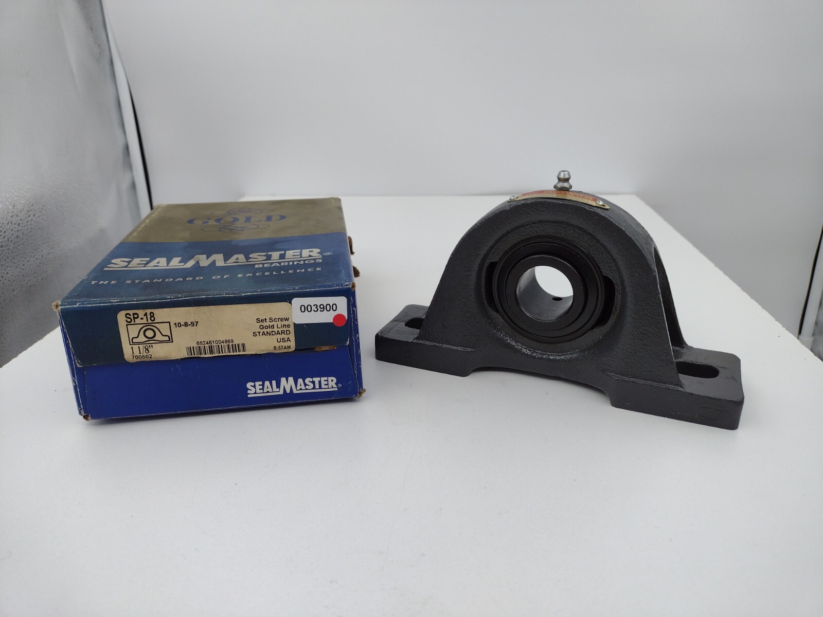 SealMaster SP-18 1 1/8″ Pillow Block Ball Bearing Unit – 2-Bolt Base
