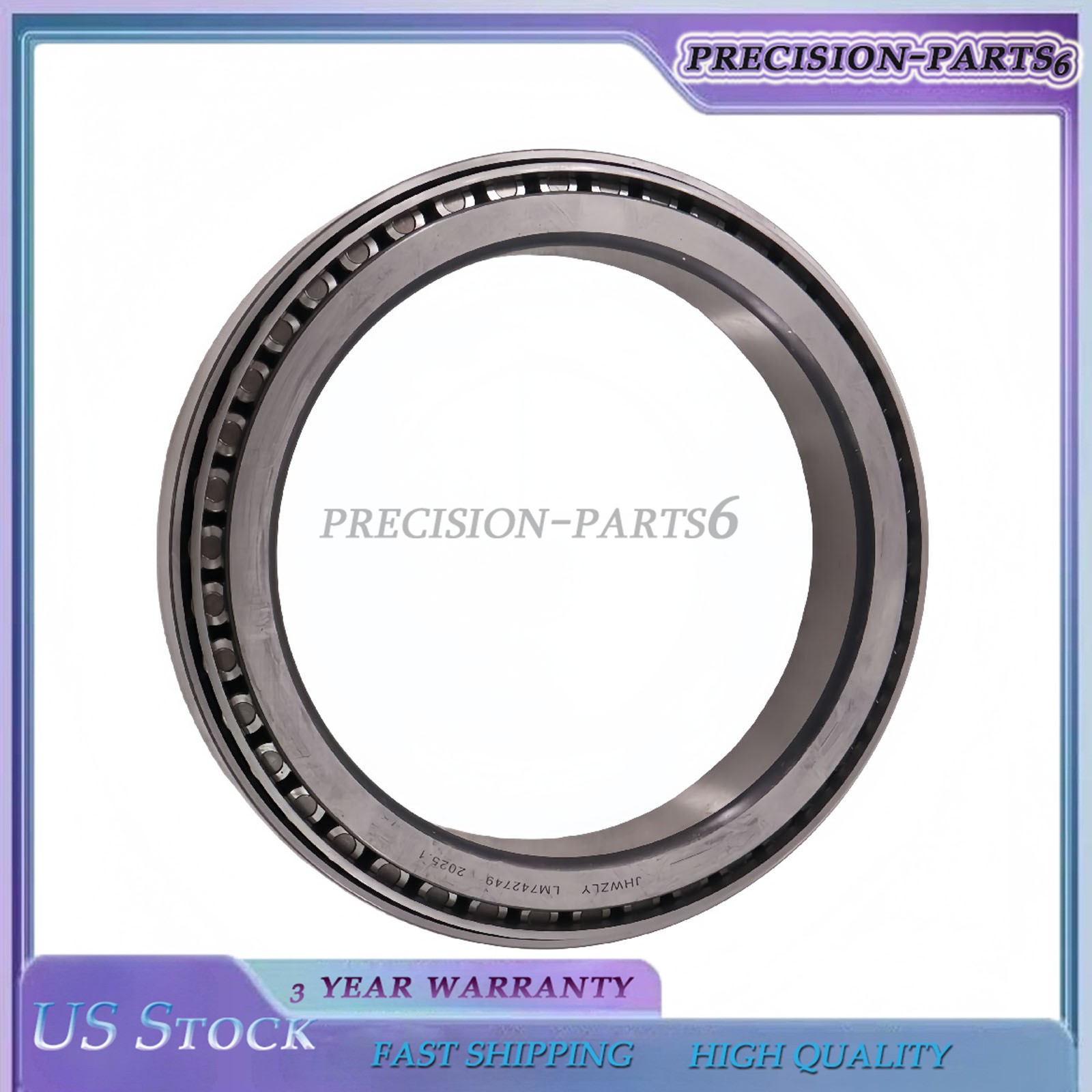 Tapered Roller Bearing Set Cup and Cone LM742749 LM742710 1-Piece New 1PC PC