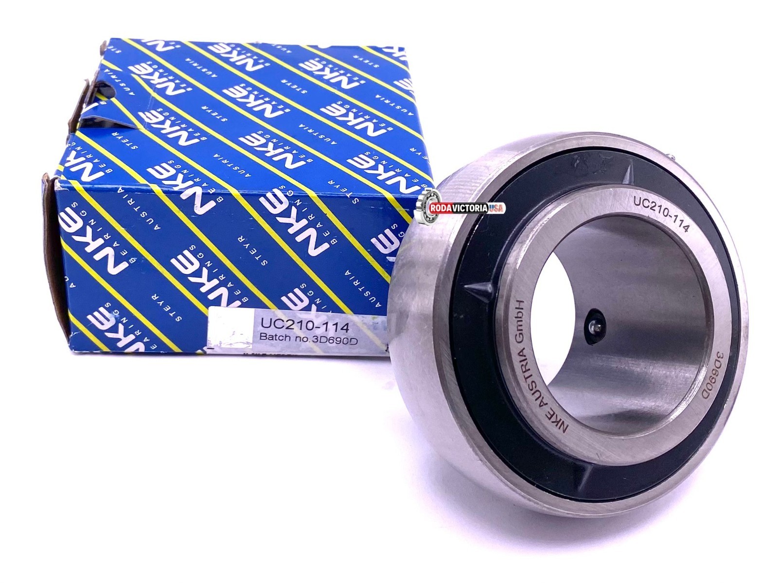 NKE Austria UC210-114 Bearing for Housings UC210-30 1.7/8″ Bore