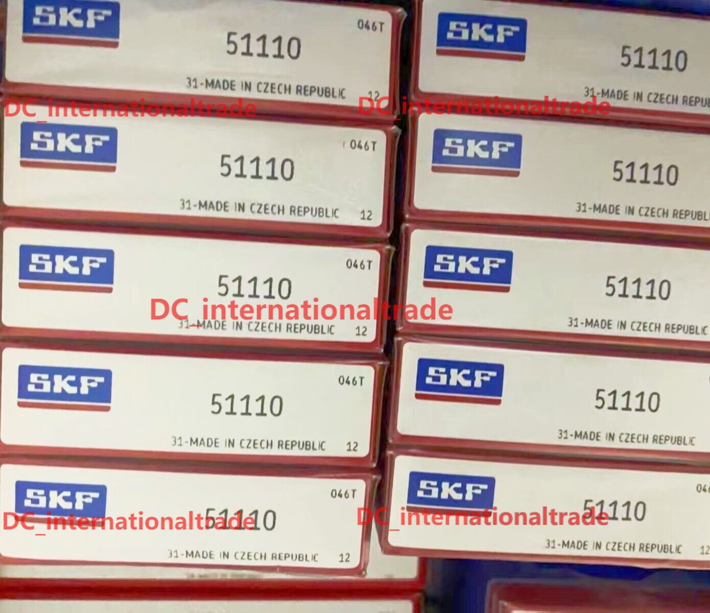 NEW SKF 51110 thrust ball bearing 1PCS #NN
