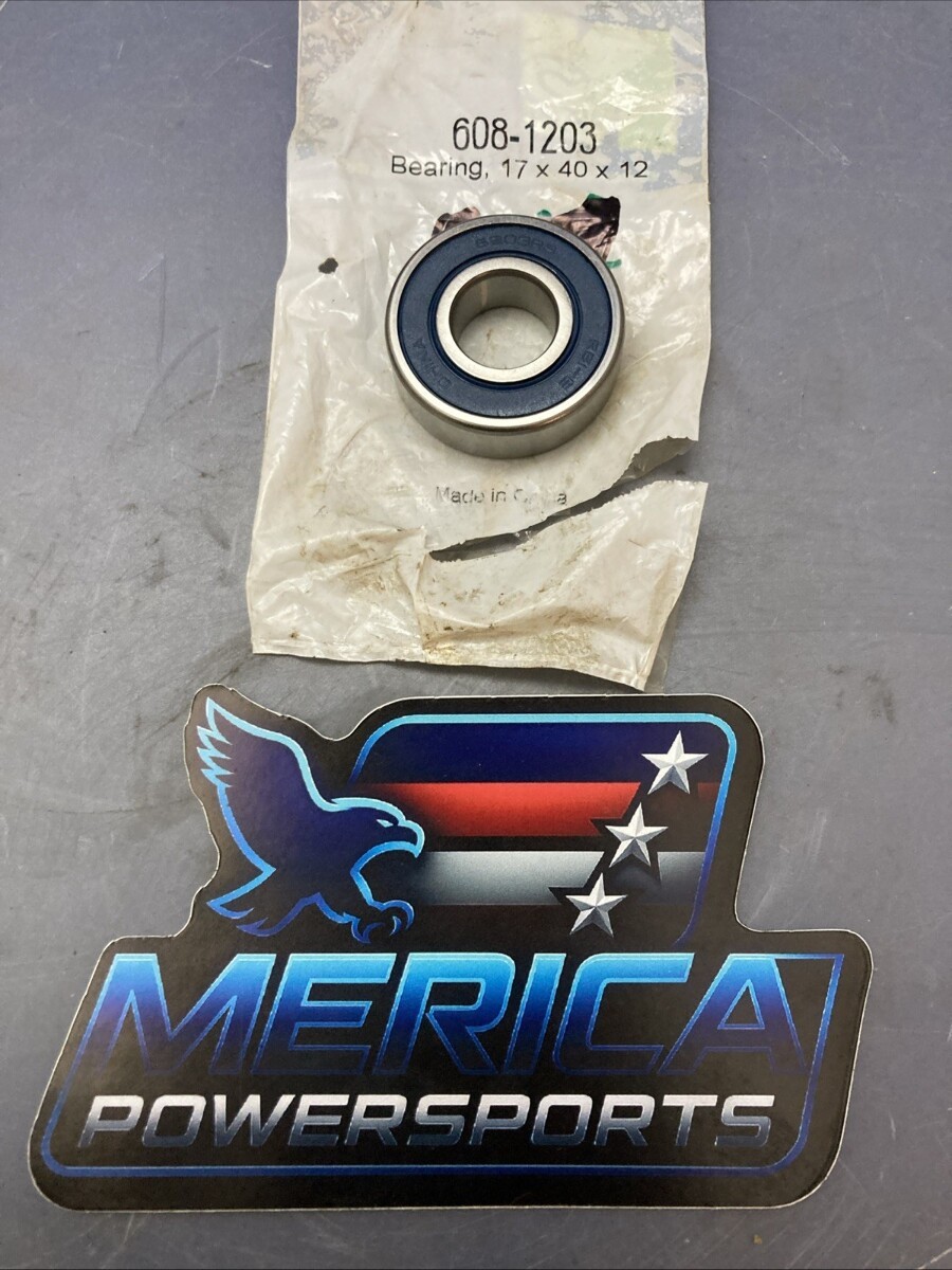 NEW GENUINE N2 608-1203 17x40x12 Sealed Ball Bearings 6203RS