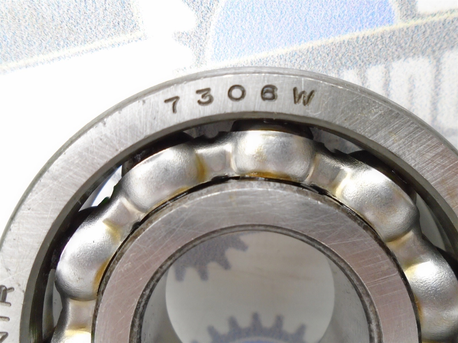 FAFNIR – 7306W – Angular Contact Bearing – 20° Angle – 30mm x 72mm x 19mm (NEW)