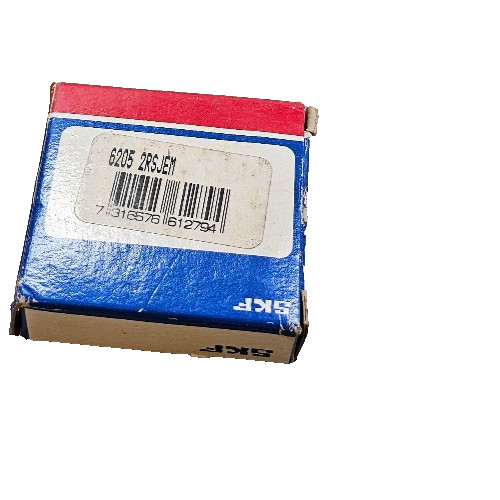 SKF 6205-2RS JEM 25mm x 52mm x 15mm Sealed Bearing Made in USA