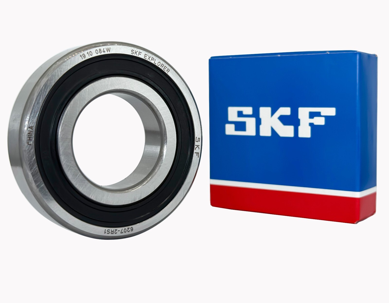 SKF 6207-2RS1 35X72X17MM Double Rubber Seal Deep Groove Ball Bearings 6207-2RS