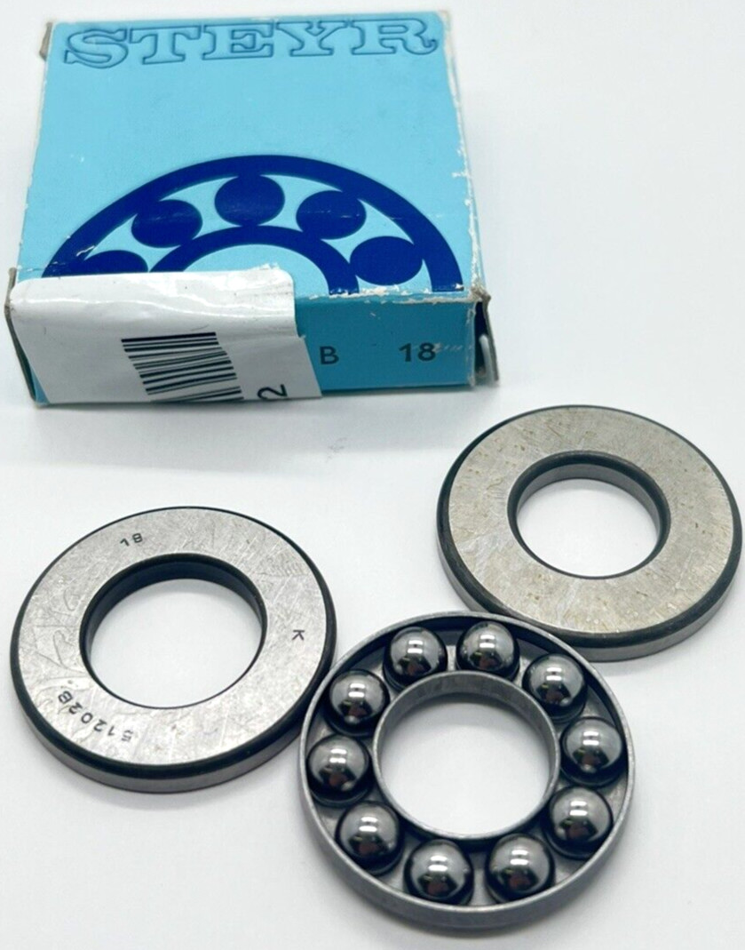 Axial deep groove ball bearing ball bearing 51202 new original packaging