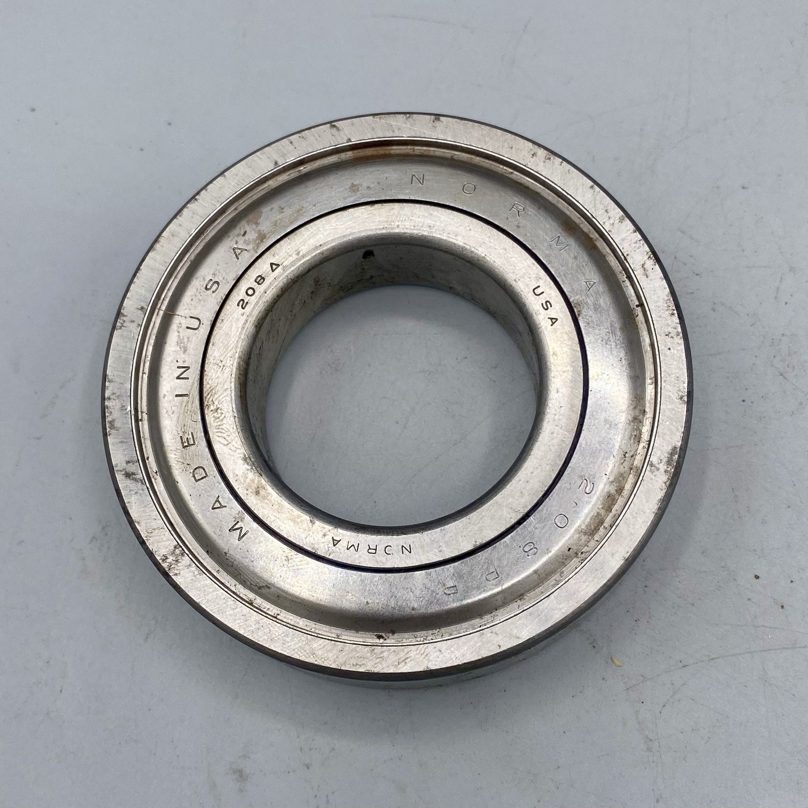 Norma 208PP Ball Bearing Deep Groove 40 X 80 X 18mm, Made In The USA
