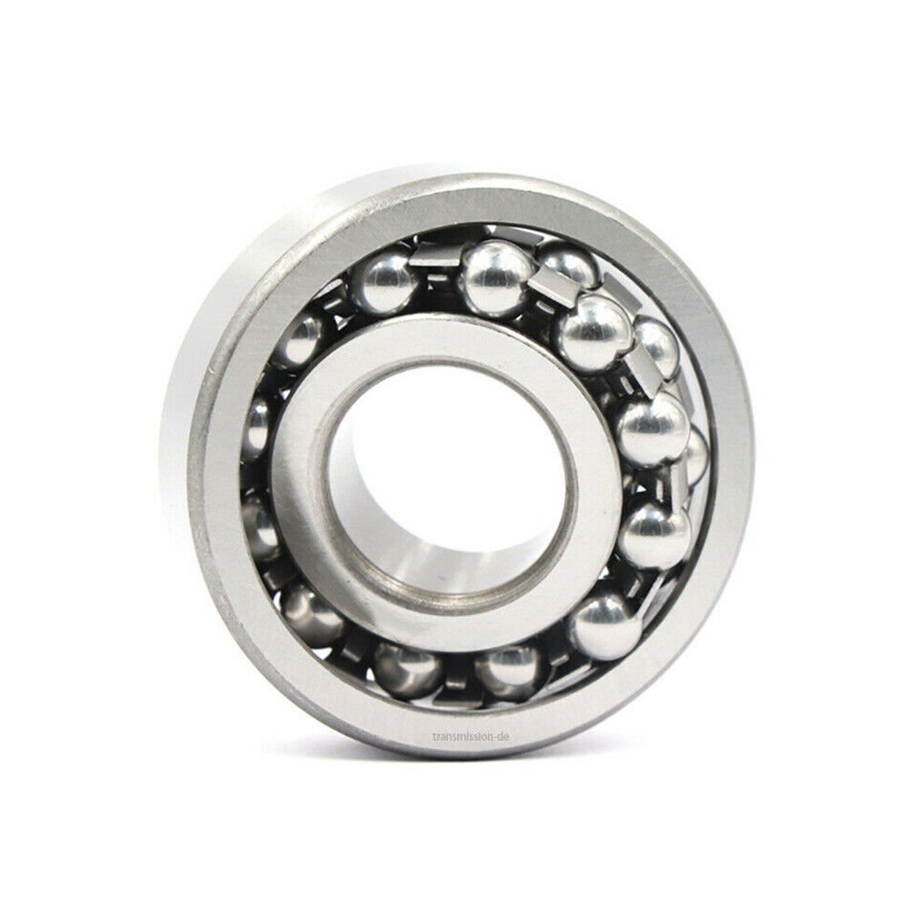 Bore 7mm-50mm Self Aligning Ball Bearings Double Row Ball Bearings NO.1018-2207