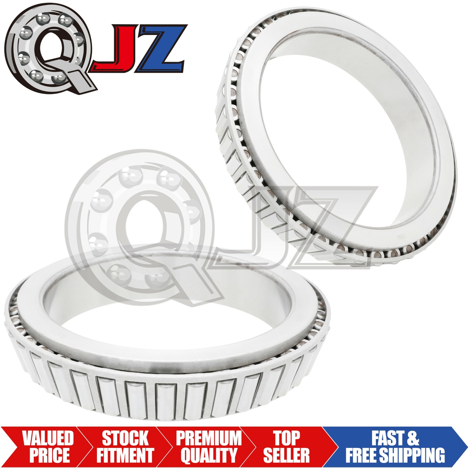 [2-Pack] 67885 Tapered Roller Bearing Inner Cone 7.5″ (Bore) x 1.8438″ (Width)