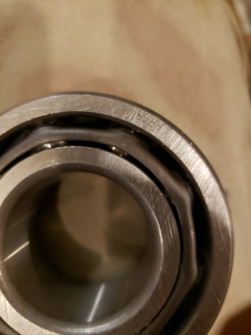NTN 5207 DOUBLE ROW BALL BEARING WITH SNAP RING
