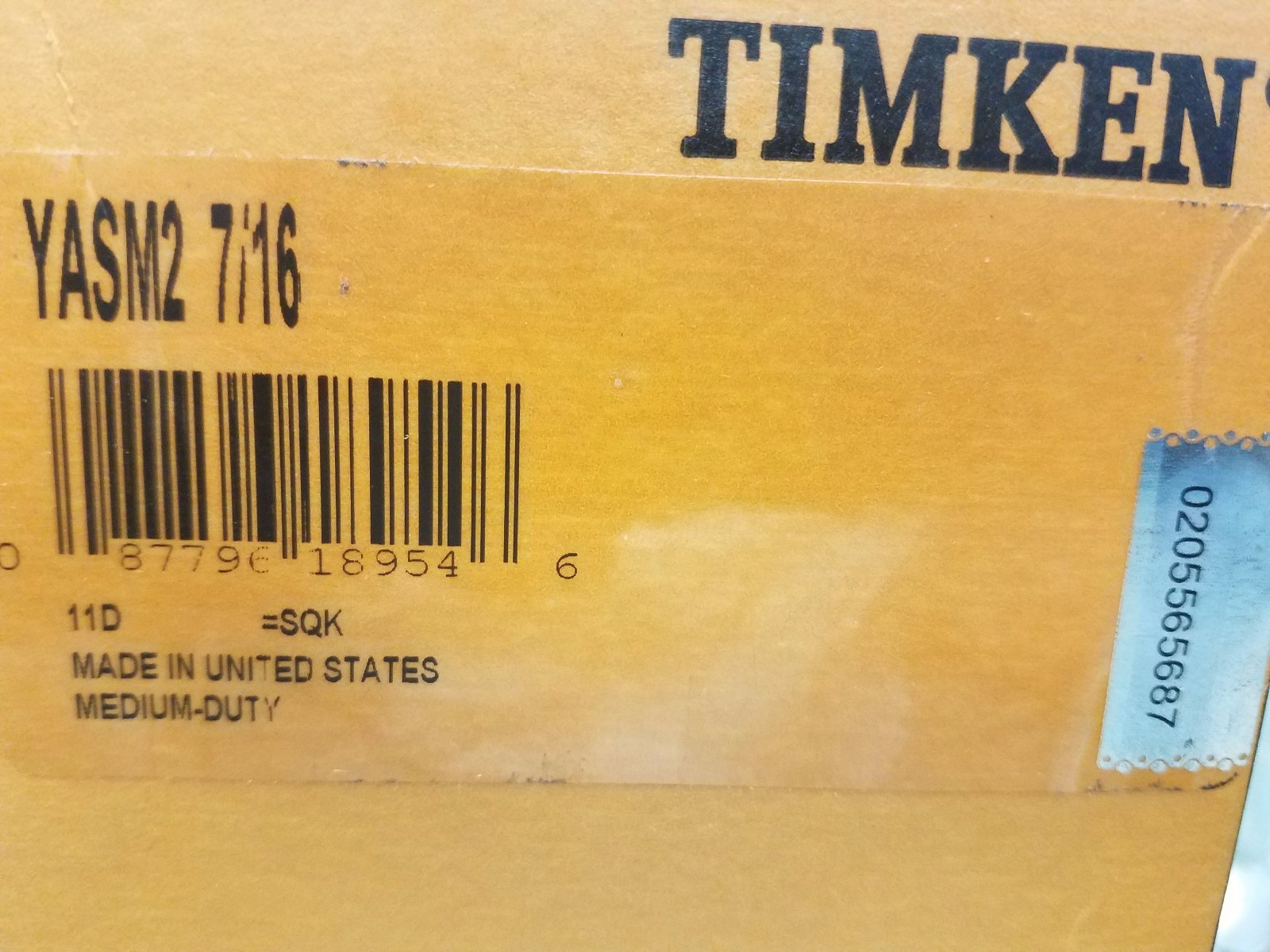 Timken YASM2 7/16 YASM 2-Bolt Ball Bearing Pillow Block Medium Duty, Bore 2-7/16
