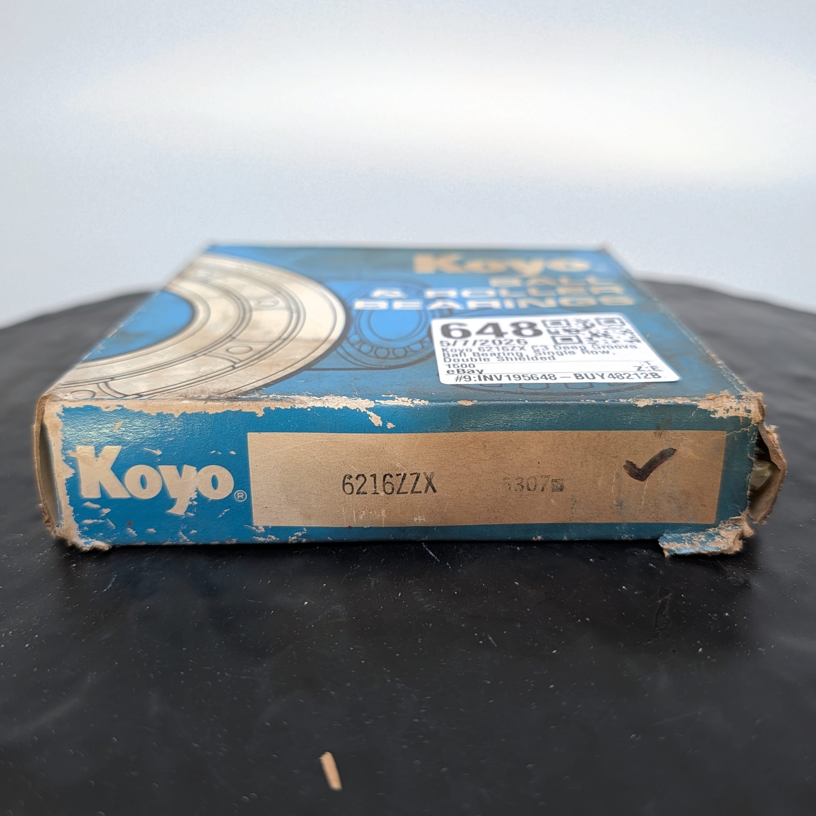 Koyo 6216ZX 6216ZZX C3 Deep Groove Ball Bearing Single Row Double Shielded