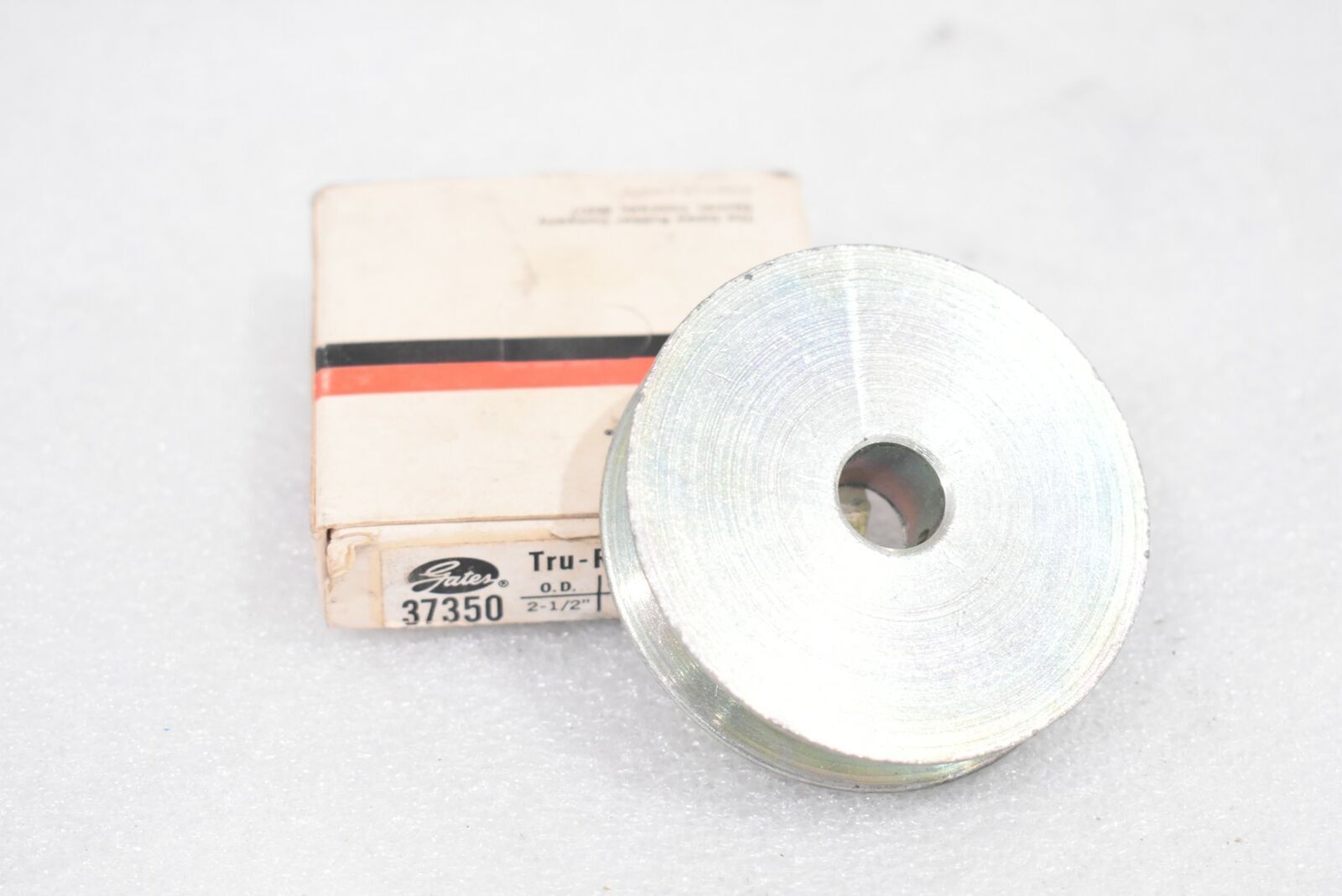 GATES 37350 TRU-RUN STEEL PULLEY, 2-1/2″ OD, A-GROOVE, 1/2″ BORE, 7800-0021