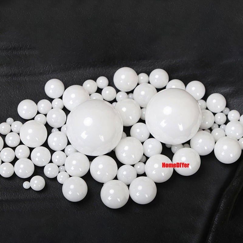 High Precision Zirconium Oxide Ceramic Bearing Balls ZRO2 Ball Diameter 1mm-30mm