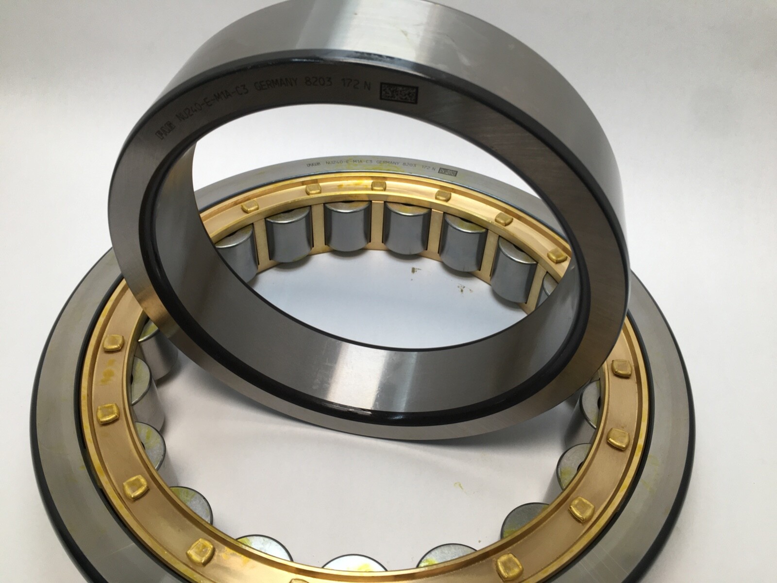 FAG NU240-E-M1A-C3 Cylindrical Bearing 200x360x58 mm NU 240 E M1A C3 NU240