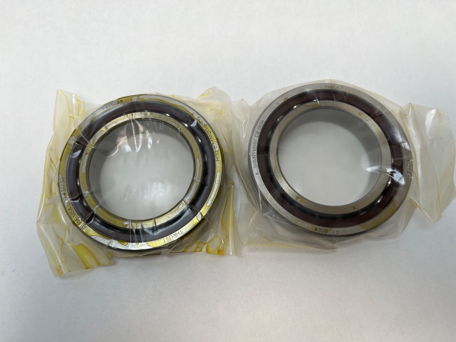 Fafnir 3MM9110WICR-DUH Bearing 50x80x16 mm 3MM-9110-WI-CR-DUH 7010-A USA 2 Pcs