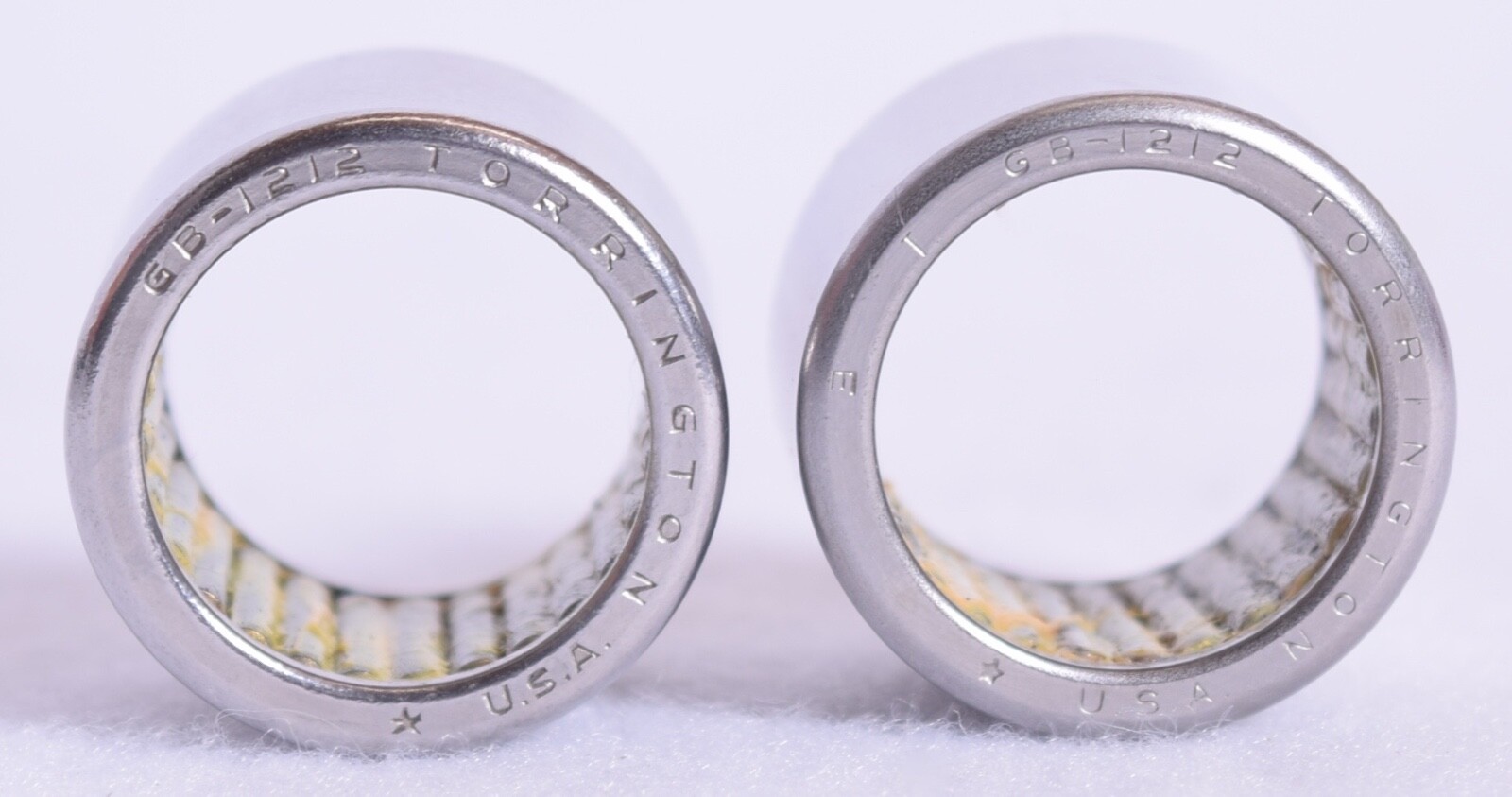 2 Count Torrington Needle Roller Bearings GB-1212