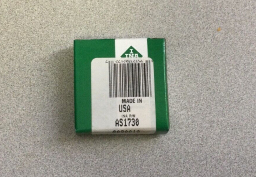 INA AS1730 17mm X 30mm X 1mm Thrust Needle Bearing Washer Made in USA