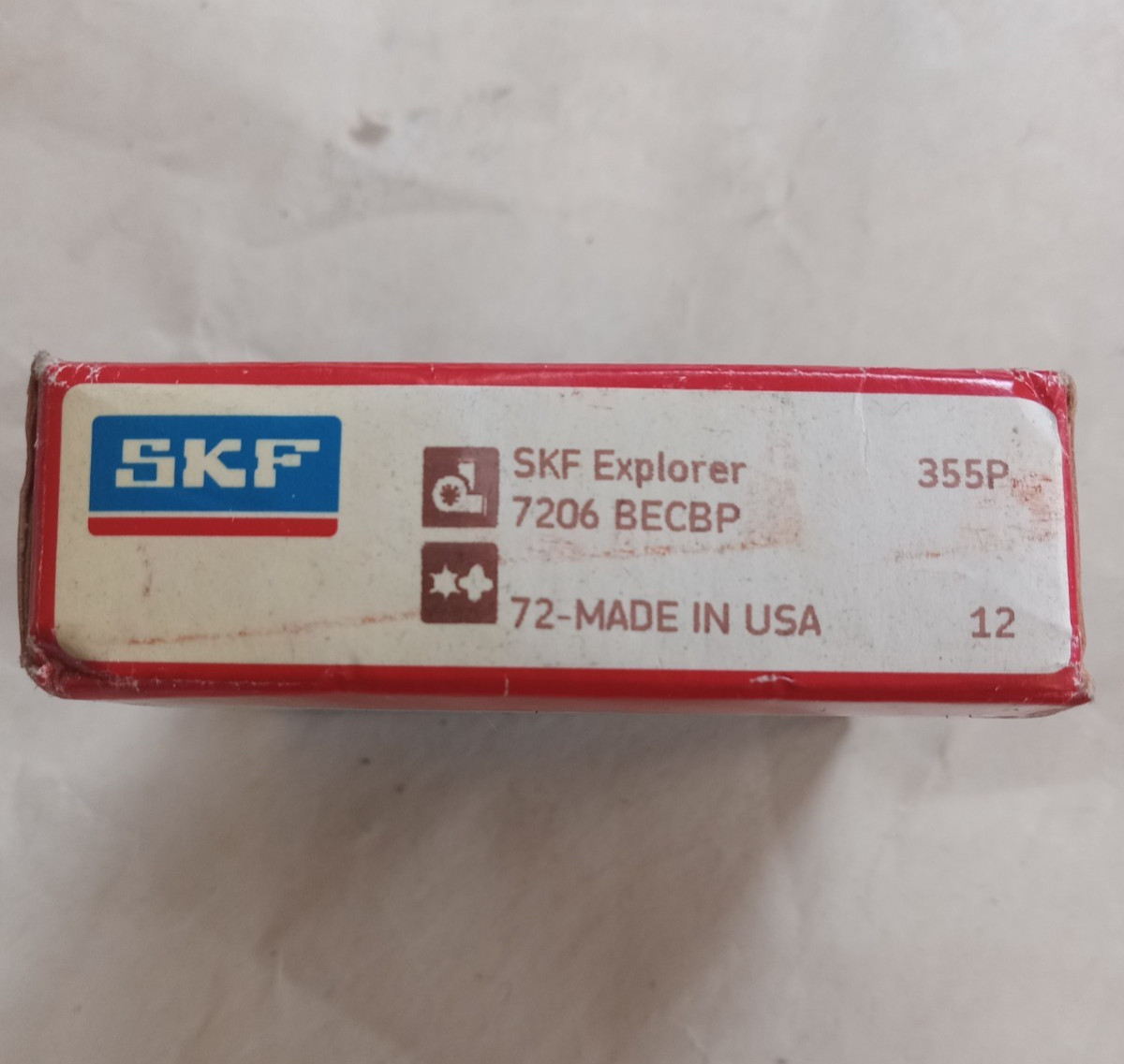 SKF 7206 BECBP Angular Contact Bearing 30mm ID 62mm OD 16mm Width