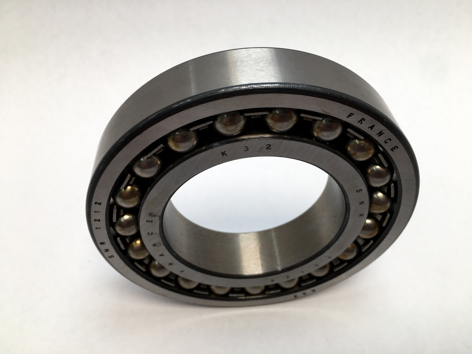 SNR 1212K Self Aligning Bearing 60x110x22 mm 1212-K Cons France 2 pcs