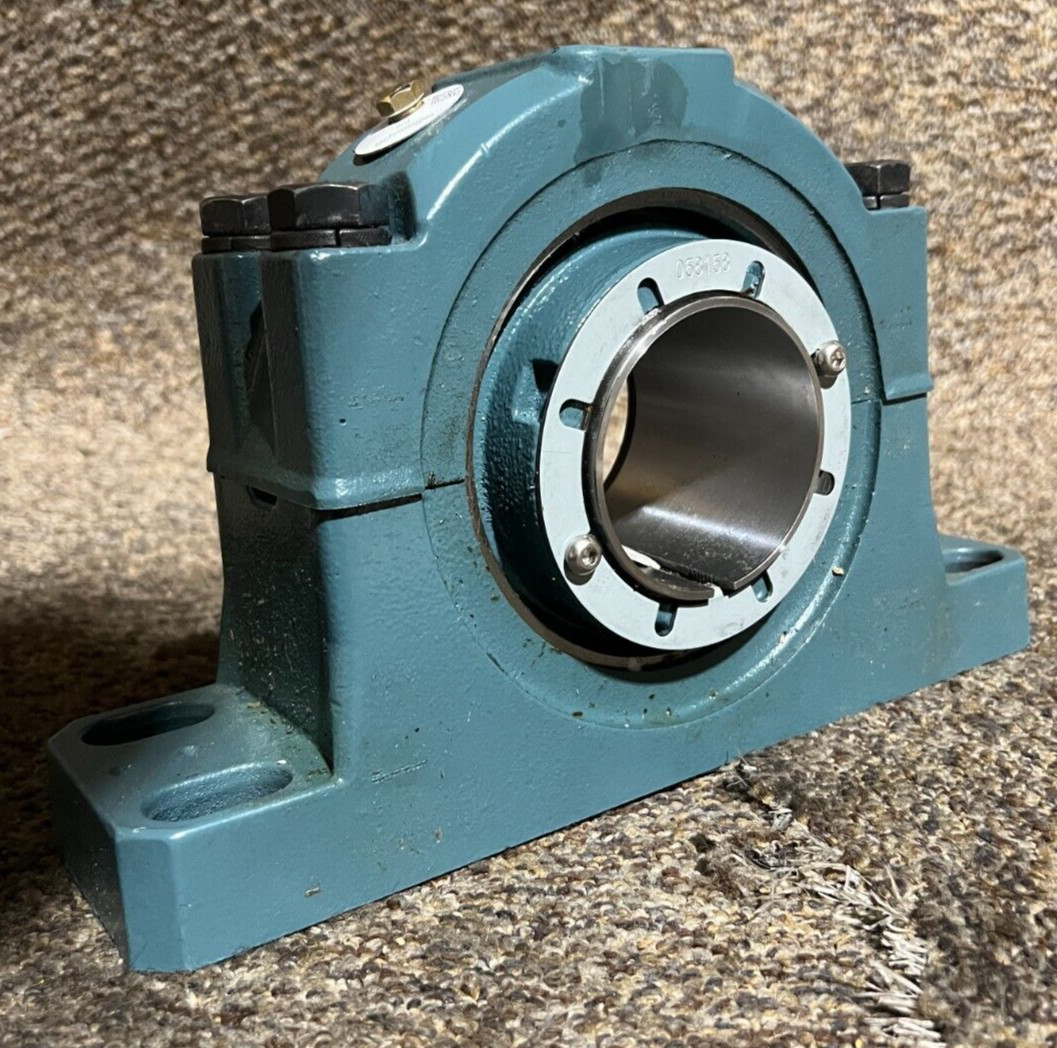 Dodge 070079 Pillow Block Roller Bearing Unit Blue Green
