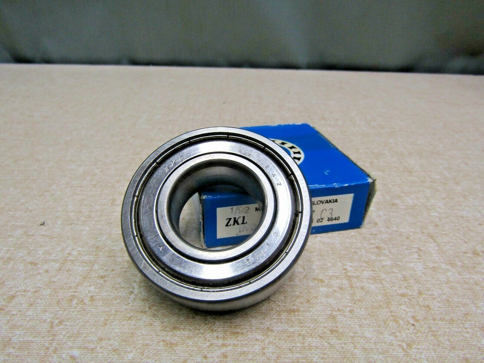 ZKL 6205-ZZ C3 25mm X 52mm X 15mm Shielded Bearing
