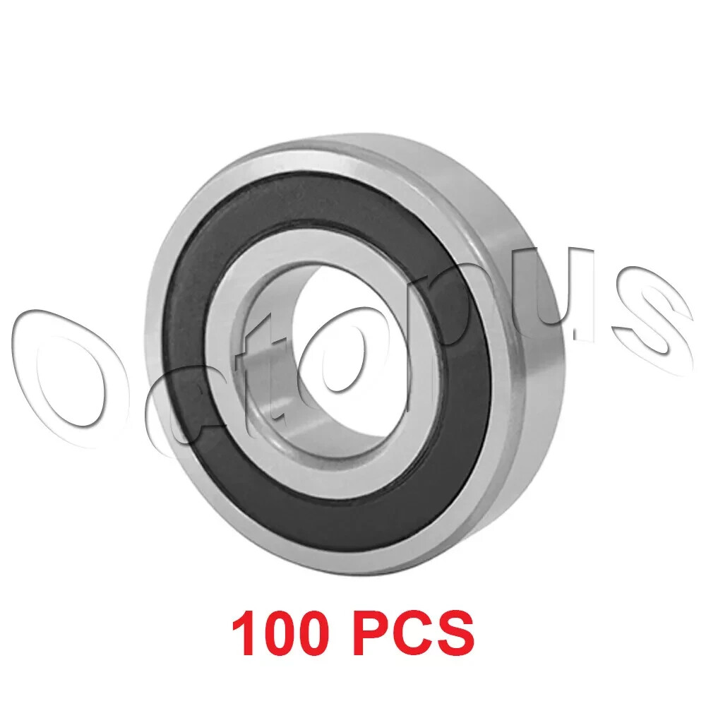 1606 2RS Ball Bearing 3/8″ x 29/32″ x 5/16″ 1606 2RS Rubber Sealed 100Pcs