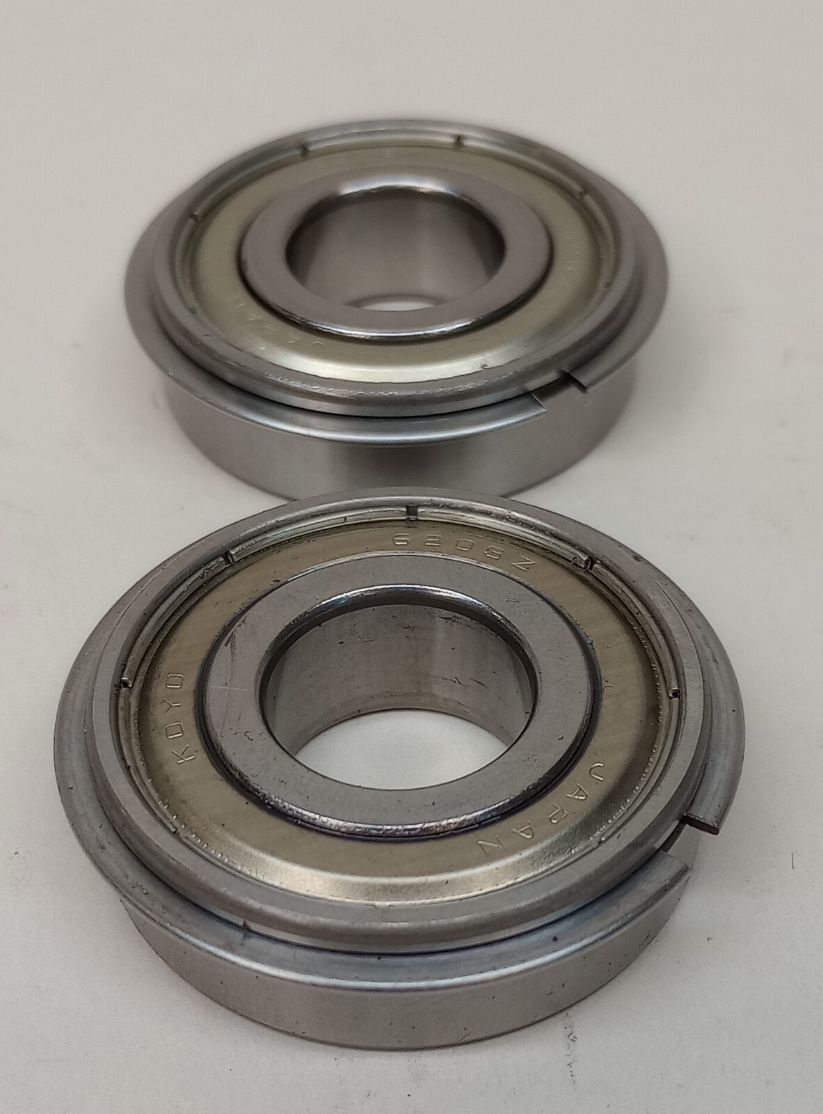 Koyo 6203ZZNR Ball Bearing Deep Groove 17mm ID X 40mm OD X 12mm W (Pack of 2)