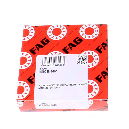 6308-NR FAG 40 x 90 x 23 mm DEEP GR. BALL SINGLE ROW