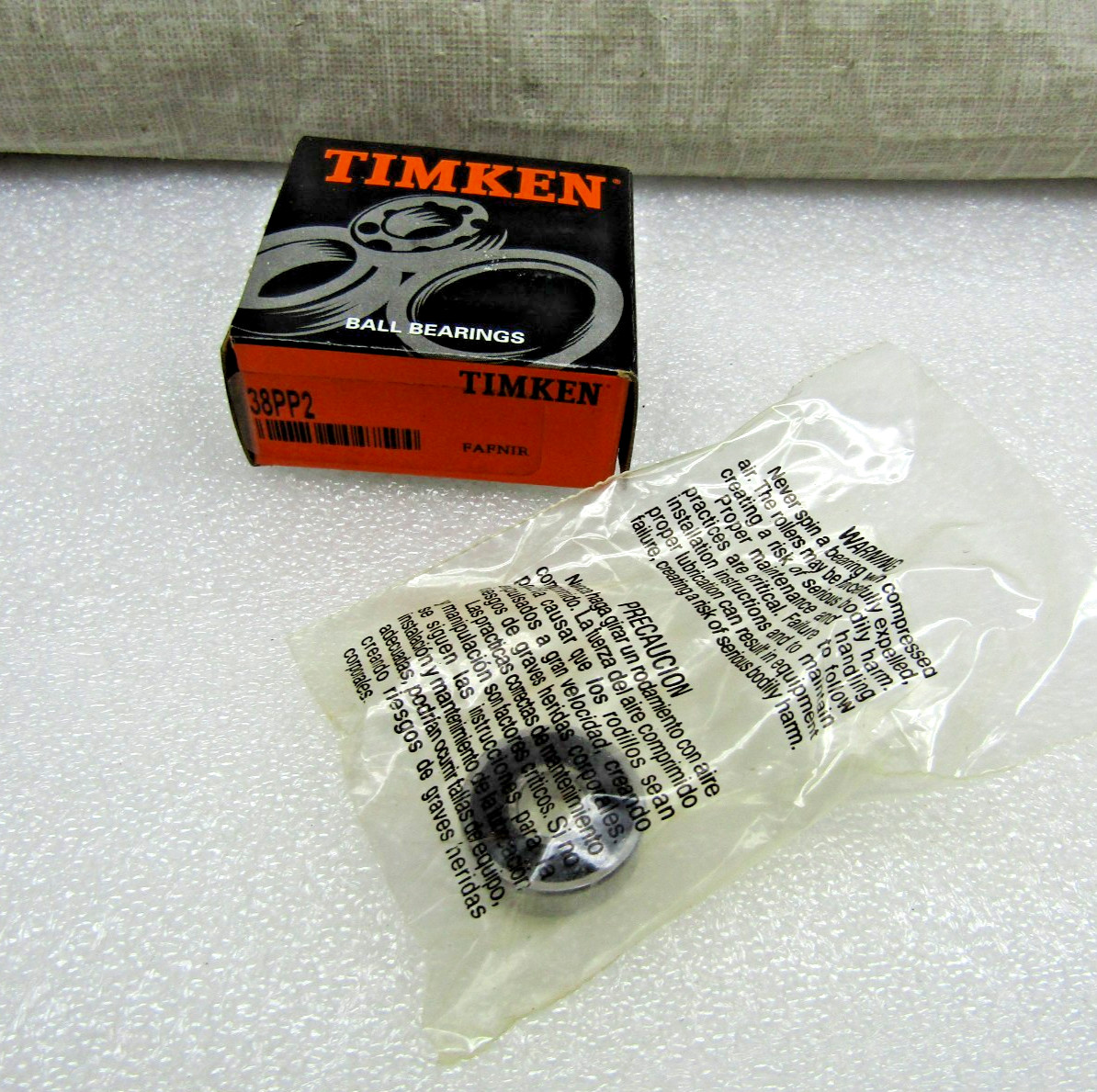Timken 38PP2 8mm X 22mm X 7mm Sealed Bearing